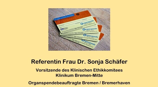 Vortrag zur Organspende